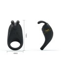PIERŚCIEŃ EREKCYJNY SEX RING WIBRACJE STYMULATOR PRETTY LOVE - RABBIT VIBRATOR 7 FUNCTIONS, USB