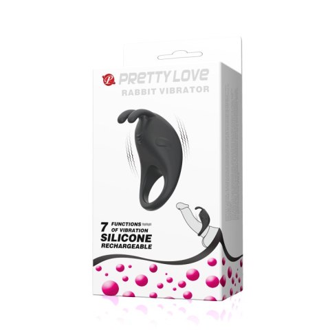 PIERŚCIEŃ EREKCYJNY SEX RING WIBRACJE STYMULATOR PRETTY LOVE - RABBIT VIBRATOR 7 FUNCTIONS, USB PIERŚCIEŃ EREKCYJNY SEX RING WIBRACJE STYMULATOR PRETTY LOVE - RABBIT VIBRATOR 7 FUNCTIONS, USB