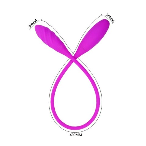 JAJKO STYMULUJĄCE PRETTY LOVE - SNAKY VIBE 7 FUNCTIONS USB JAJKO STYMULUJĄCE PRETTY LOVE - SNAKY VIBE 7 FUNCTIONS USB