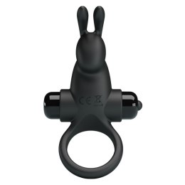 PRETTY LOVE - VIBRANT PENIS RING I BLACK
