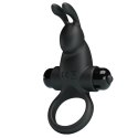 PRETTY LOVE - VIBRANT PENIS RING I BLACK