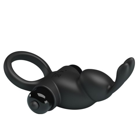 PRETTY LOVE - VIBRANT PENIS RING I BLACK PRETTY LOVE - VIBRANT PENIS RING I BLACK