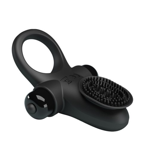 PIERŚCIEŃ EREKCYJNY SEX RING WIBRACJE STYMULATOR PRETTY LOVE - VIBRANT PENIS RING II BLACK PIERŚCIEŃ EREKCYJNY SEX RING WIBRACJE STYMULATOR PRETTY LOVE - VIBRANT PENIS RING II BLACK