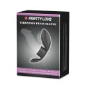 PRETTY LOVE - VIBRATION PENIS SLEEVE 7 FUNCTIONS BLACK