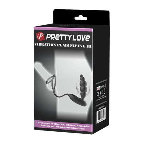 PRETTY LOVE - VIBRATION PENIS SLEEVE III PRETTY LOVE - VIBRATION PENIS SLEEVE III