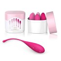 ZESTAW 6 KULKI GEJSZY DO ĆWICZENIA MIĘŚNI KEGLA FEELZTOYS - FEMMEFIT PELVIC MUSCLE TRAINING SET 6 PCS