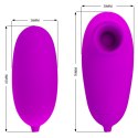 PRETTY LOVE - SUCTION & VIBRO-BULLETS, 12 VIBRATION FUNCTIONS 12 SUCKING FUNCTIONS