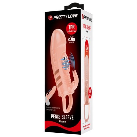PRETTY LOVE - SLOANE, PENIS SLEEVE VIBRATION PRETTY LOVE - SLOANE, PENIS SLEEVE VIBRATION