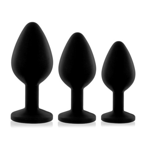 RS - SOIREE - BOOTY PLUG ORIGINAL SET 3X BLACK RS - SOIREE - BOOTY PLUG ORIGINAL SET 3X BLACK