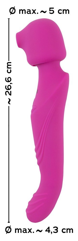 SEX MASAŻER 10 TRYBÓW WIBRACJI MOCNY JAVIDA 26,6CM