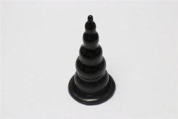 ROCKET DRILL 7,3 INCH BLACK LARGE ANAL PLUG 7,3 INCH / 18,5 CM