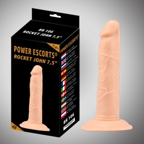 ROCKET JOHN 7,5 INCH FLESH REALISTIC DILDO 7,5 INCH / 19 CM ROCKET JOHN 7,5 INCH FLESH REALISTIC DILDO 7,5 INCH / 19 CM