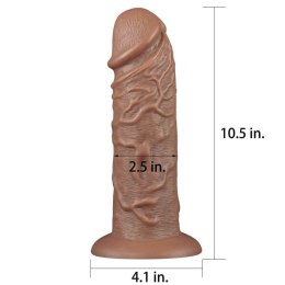 GIGANTYCZNE DILDO MOCNA PRZYSSAWKA GRUBY PENIS XXL