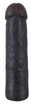 PRZEDŁUŻKA NA PENISA DUŻA GRUBA NAKŁADKA POSZERZA PENIS SLEEVE BLACK