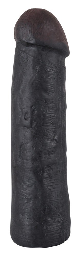 PRZEDŁUŻKA NA PENISA DUŻA GRUBA NAKŁADKA POSZERZA PENIS SLEEVE BLACK PRZEDŁUŻKA NA PENISA DUŻA GRUBA NAKŁADKA POSZERZA PENIS SLEEVE BLACK