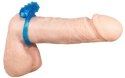 PIERŚCIEŃ EREKCYJNY SEX RING WIBRACJE STYMULATOR PIERŚCIEŃ-5623190000 VIBRO RING BLUE