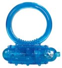 PIERŚCIEŃ EREKCYJNY SEX RING WIBRACJE STYMULATOR PIERŚCIEŃ-5623190000 VIBRO RING BLUE