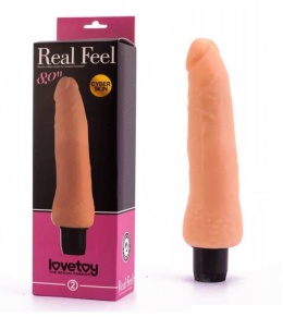 SEX WIBRATOR REALNY PENIS CYBERSKÓRA LOVETOY 20CM