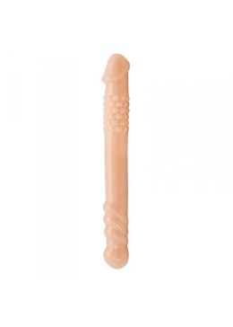 SOLIDNE DILDO PODWÓJNA PENETRACJA WAGINALNO ANALNY DILDO-PERFECT DOUBLE DONG. PREMIUM TPE MATERIAL.