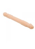 SOLIDNE DILDO PODWÓJNA PENETRACJA WAGINALNO ANALNY DILDO-PERFECT DOUBLE DONG. PREMIUM TPE MATERIAL.