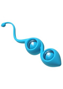 KULKI GEJSZY TRENING MIĘŚNI KEGLA KORALIKI JAJKA KULKI-VAGINAL BALLS EMOTIONS GI-GI TURQUOISE