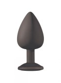 Plug-Anal Plug Emotions Cutie Large Black golden crystal