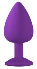 Plug-Anal Plug Emotions Cutie Large Purple Blue crystal