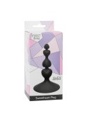 PLUG-ANAL PLUG SWEETHEART PLUG BLACK