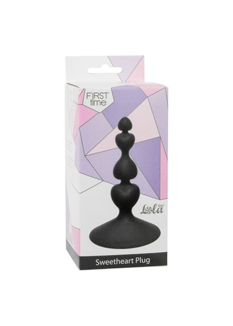PLUG-ANAL PLUG SWEETHEART PLUG BLACK PLUG-ANAL PLUG SWEETHEART PLUG BLACK