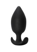 PLUG-ANAL PLUG WITH MISPLACED CENTER OF GRAVITY SPICE IT UP INSATIABLE BLACK