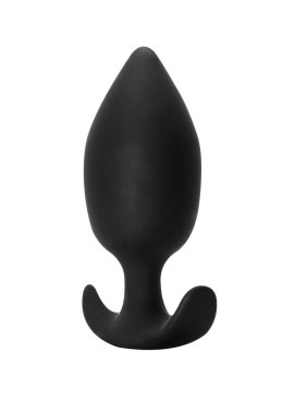 PLUG-ANAL PLUG WITH MISPLACED CENTER OF GRAVITY SPICE IT UP INSATIABLE BLACK
