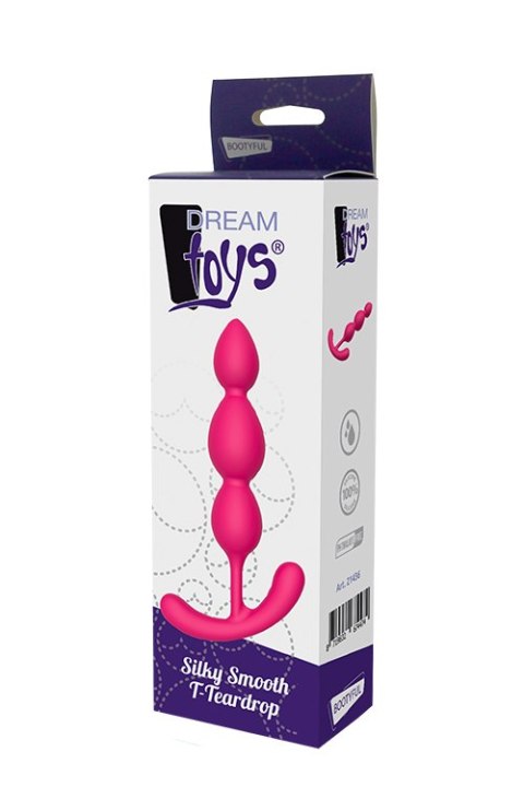 PLUG-DREAM TOYS SILKY SMOOTH T-TEARDROP PLUG-DREAM TOYS SILKY SMOOTH T-TEARDROP