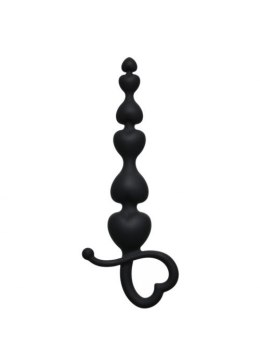 PLUG KORALIKI KULKI ANALNE KOREK ANALNY STYMULUJE Plug/kulki-Anal Beads Begginers Beads Black