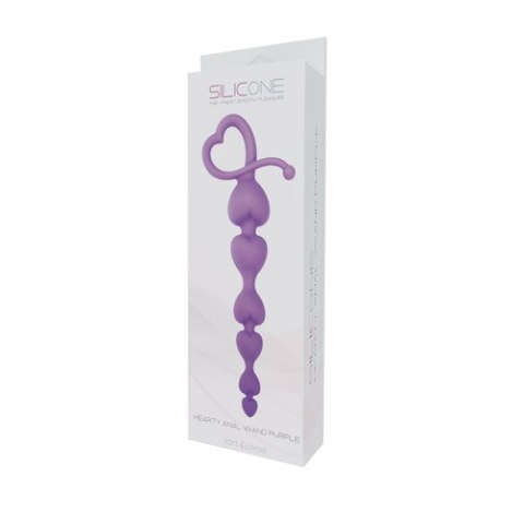 PLUG/KULKI-HEARTY ANAL WAND PURPLE PLUG/KULKI-HEARTY ANAL WAND PURPLE