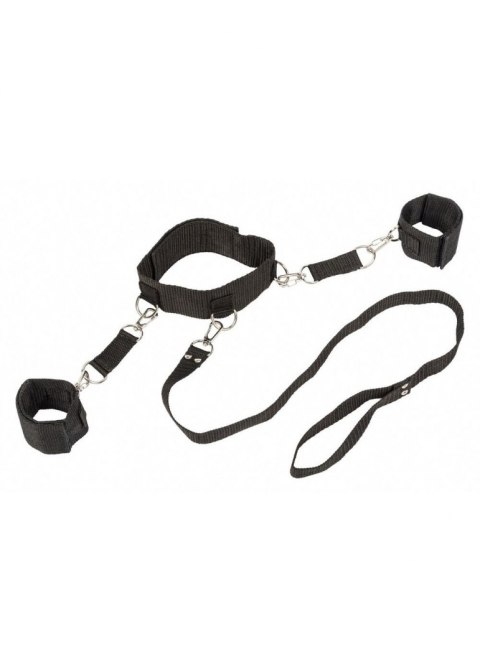 WIĄZANIA-BONDAGE COLLECTION COLLAR AND WRISTBANDS ONE SIZE WIĄZANIA-BONDAGE COLLECTION COLLAR AND WRISTBANDS ONE SIZE