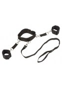WIĄZANIA-BONDAGE COLLECTION COLLAR AND WRISTBANDS PLUS SIZE