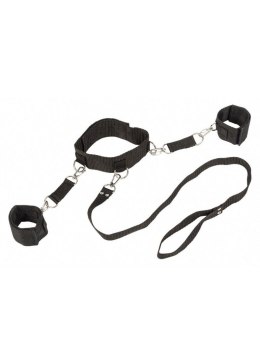 WIĄZANIA-BONDAGE COLLECTION COLLAR AND WRISTBANDS PLUS SIZE