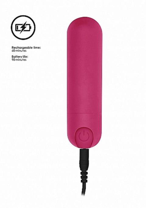 10 SPEED RECHARGEABLE BULLET - PINK 10 SPEED RECHARGEABLE BULLET - PINK