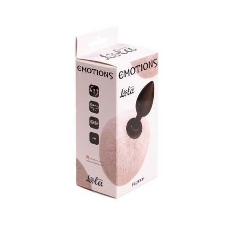 ANAL PLUG EMOTIONS FLUFFY WHITE ANAL PLUG EMOTIONS FLUFFY WHITE