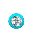 Anal bead with crystal Emotions Buddy Turquoise