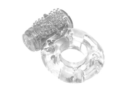 COCKRING WITH VIBRATION RINGS AXLE-PIN WHITE