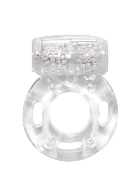 COCKRING WITH VIBRATION RINGS AXLE-PIN WHITE COCKRING WITH VIBRATION RINGS AXLE-PIN WHITE