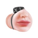 MASTURBATOR SZTUCZNA DUPA I CIPKA POCHWA WIBRACJE MASTURBATOR LOLA WITH VIBRATING RING SATISFACTION BELOVED