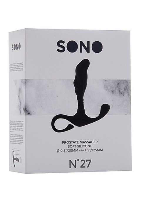 NO.27 - PROSTATE MASSAGER - BLACK NO.27 - PROSTATE MASSAGER - BLACK