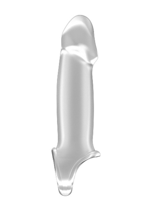 PRZEDŁUŻKA NA PENISA DUŻA GRUBA NAKŁADKA POSZERZA NO.33 - STRETCHY PENIS EXTENSION - TRANSLUCENT PRZEDŁUŻKA NA PENISA DUŻA GRUBA NAKŁADKA POSZERZA NO.33 - STRETCHY PENIS EXTENSION - TRANSLUCENT