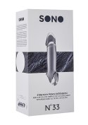 PRZEDŁUŻKA NA PENISA DUŻA GRUBA NAKŁADKA POSZERZA NO.33 - STRETCHY PENIS EXTENSION - TRANSLUCENT