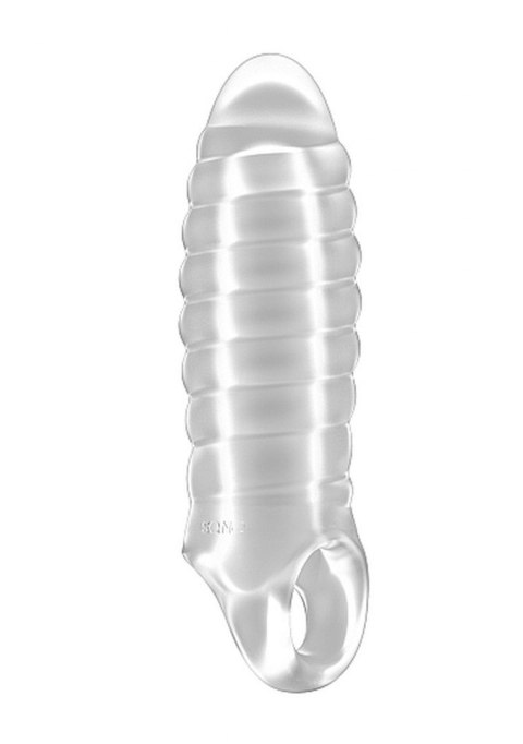 PRZEDŁUŻKA NA PENISA DUŻA GRUBA NAKŁADKA POSZERZA NO.36 - STRETCHY THICK PENIS EXTENSION - TRANSLUCENT PRZEDŁUŻKA NA PENISA DUŻA GRUBA NAKŁADKA POSZERZA NO.36 - STRETCHY THICK PENIS EXTENSION - TRANSLUCENT