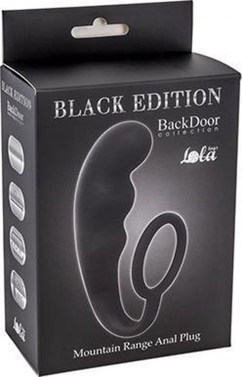 Plug-Mountain Rage Anal Plug Black Plug-Mountain Rage Anal Plug Black