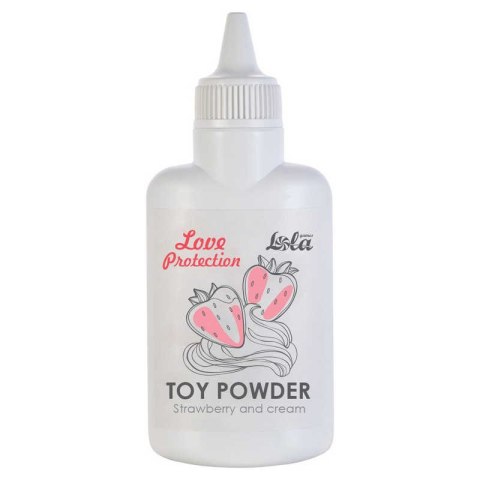 Toy Powder Love Protection - Strawberry and Cream 30g Toy Powder Love Protection - Strawberry and Cream 30g