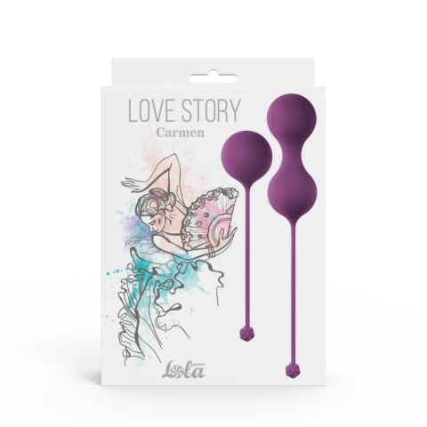 KULKI GEJSZY TRENING MIĘŚNI KEGLA KORALIKI JAJKA VAGINAL BALLS SET LOVE STORY CARMEN LAVENDER SUNSET KULKI GEJSZY TRENING MIĘŚNI KEGLA KORALIKI JAJKA VAGINAL BALLS SET LOVE STORY CARMEN LAVENDER SUNSET